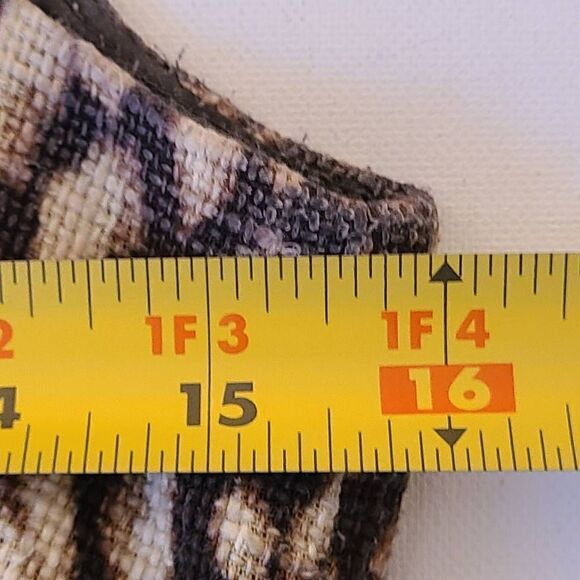 Michael Kors Women Empire Style Sleeveless Dress Cheetah Print Brown Size 6 - Picture 7 of 15